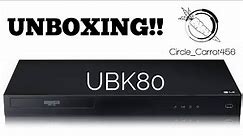 LG 4K Blu ray player | Unboxing, review, and Disc Test (UBK80)