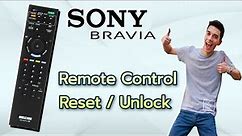 How To Fix Sony Bravia LED TV Remote Not Working | Sony TV Remote Control Doesn't Work How To Fixed