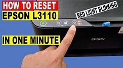 How to reset Epson L3110 ink pad is at the end of its service life | Epson L3110 resetter