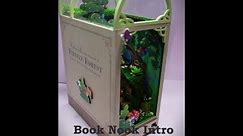 DIY BookNook Kit FireFly Forest Series P1 Battery Info & Bulb Test Tutorial/Create Your Own BookNook