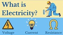 What is Electricity? Voltage, Current and Resistance Explained!