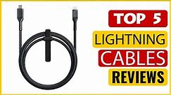 ✅ Best Lightning Cables On Amazon In The Market 💖 Top 5 Items Tested