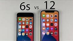 iPhone 12 vs iPhone 6s Speed Test