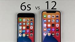 iPhone 12 vs iPhone 6s Speed Test