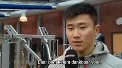 Haibin Zhou officieel PSV'er