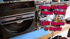 Sharp VZ-3000 Repair Video