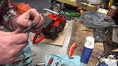 How To Service The Plastic Manual Oil Pump On Homelite Super XL & XL-12 Chainsaws!