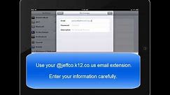 Setting up Your Exchange Email on Your iPad