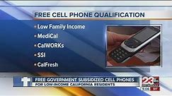 Bakersfield low-income residents can get a free cell phone through government program