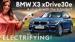 BMW X3 xDrive30e SUV 2021 review – A plug-in hybrid with the X-factor? / Electrifying