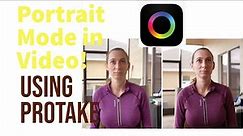 How to get Portrait Mode in VIDEO when using iPhone 12 Pro Max!