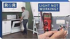 Oven Light Not Working - Troubleshooting | Repair & Replace