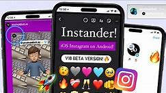 📱 iOS Instagram for Android | iOS INSTANDER V18 ON ANDROID | iOS Fonts + Emojis + New Features 🔥