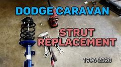 Dodge Caravan struts replacement 1996-2020