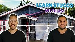 Learn the Steps of Stucco with Us: An Overview of What It Took to Stucco A House