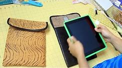How to Make an iPad or Tablet Case- DIY Tutorial