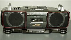 Restoration of an Old Stereo Radio Cassette Player/ Boombox