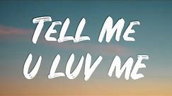 Juice Wrld - Tell Me U Luv Me (Lyrics) Feat. Trippie Redd