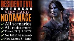 【RE:Outbreak】NO DAMAGE/Very Hard/S-Rank - FULL GAME