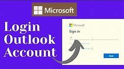 How To Login Live Account? Login Sign In Microsoft Live Email Account Online | Login Outlook Account