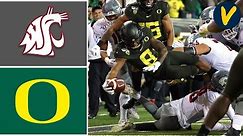 Washington State vs #11 Oregon Highlights | Week 9 | College Football Highlights