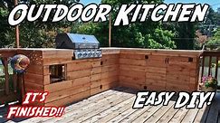 Series Finale! | DIY Outdoor Kitchen | How to Build an Outdoor Kitchen