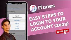 How to Login to iTunes Account ? iTunes Login Sign In, iTunes.com Login