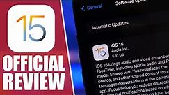 iOS 15 Official Review !