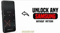 HOW TO UNLOCK ANY SAMSUNG PHONE🔥WITHOUT ANY PATTERN,PIN OR PASSWORD.