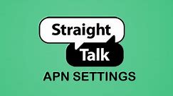 Straight Talk APN Settings for 4G LTE Picture Messaging SMS to work on Samsung Galaxy Note 4 ATT