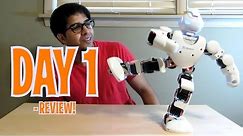 ALPHA 1S - Day 1: Humanoid Robot Review - Intelligent Robot like Cozmo!