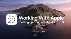 Setting up Google Calendar on Your Apple Devices