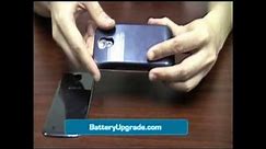 Samsung Galaxy S4 Extended Battery Replacement instructions by BatteryUpgrade com