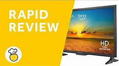 INSIGNIA 24" HD Fire TV Rapid Review