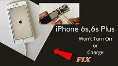 How To Fix iPhone 6s Won't Turn On Or Charge