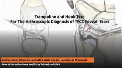 Video 11-2_ Arthroscopic TFCC Testing by Trampoline and Hook Tests