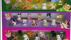 Toy review Jungle in my pocket, kitty, and puppy in my pocket deluxe 30 piece play set part 1