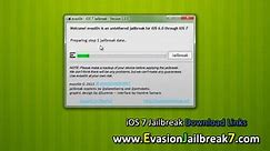 Download Free Evasion Full UNTETHERED iOS 7.0.2 Jailbreak Tool For iPhone 5, iphone 4, iPhone 3GS, i