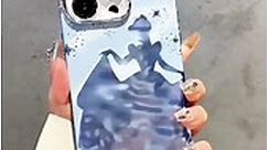 cute Cinderella iphone case like and subscribe