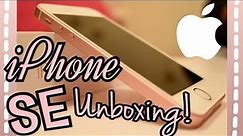 iPhone SE Unboxing !!! | Rose Gold 64GB !!! + Comparison