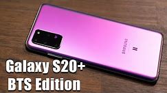 Samsung Galaxy S20 Plus BTS Edition (Gorgeous Purple Haze Color) - Unboxing And Review