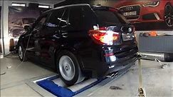 BMW X3 F25 30d 258ps stage 1 chiptuning