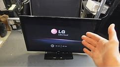 LG Smart TV Stuck On Start up Screen Won't Start FIX!!