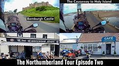 Ep 2 Northumberland Tour - Holy Island, Bamburgh Castle, Seahouses, Lindisfarne & Riding a Causeway