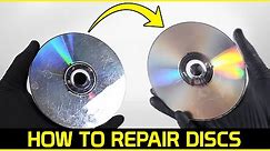 Repair & restoration of a scratched PS2 game disc - Howto resurface discs