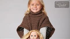 Crochet Child Poncho | EASY | The Crochet Crowd