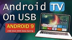 Android TV x86: How to install Android TV to a USB Device (Portable android os on usb)