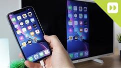 iPhone XR How to Connect to HDTV in Under a Minute! (Screen Mirroring Guide)