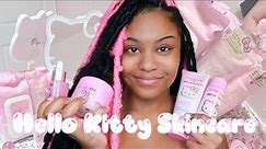 HELLO KITTY X THE CRÈME SHOP SKINCARE REVIEW