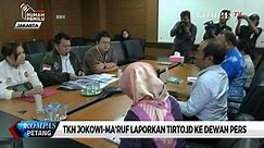 TKN Jokowi-Ma'ruf Laporkan Tirto.id ke Dewan Pers